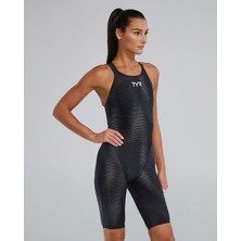 Tyr Tyr Avictor 2.0 Open Back Kadın Yarış Mayosu - Titanyum - Tıtanyıum - 23 - ST00659-2526