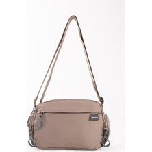 Sanmorris  4 Bölmeli Suya Dayanıklı Paraşüt Kumaş Yan Fermuar Detaylı Omuz Çantası