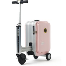 Airwheel SE3SL Elektrikli Binilebilir Scooter Valiz - Pembe