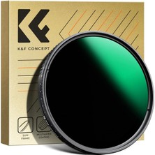 K&f 72MM Nano-D Serisi ND3-ND1000 Filtre (1.5-10 Stop)