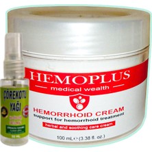 Hemoplus 100 ml Analbakım Kremi + Çörek Otu Yağı Yağı 30 ml