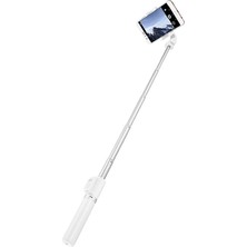 Gampus Selfie Çubuğu Tripod, Kablosuz Uzaktan Kumandalı, 4'ü 1 Arada Selfie Çubuğu - 360° Telefon Standı