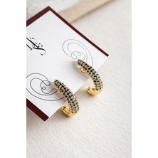 Deesse Latelier DARK BLUE TAŞLI CURVE KÜPE