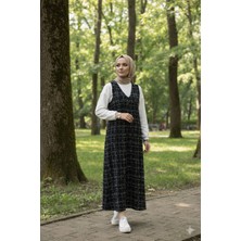Cng Moda Tesettür V Yaka Siyah Jile