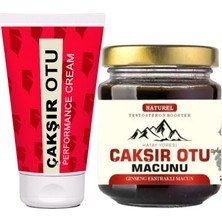 Çakşır Otu Kremi 2 Adet Hacmine Süresine Katılığına Penismasaj Kremi 50 ml + 240 gr Çakşır Otu Macunu