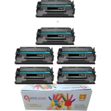 QPrint Hp Çipli 151A W1510A 5 + 1 Ekonomik Paket Garantili Uyumlu Toner 4003DN/4003DW/4103 Muadil Toner