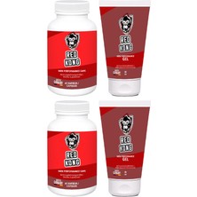 Red Kong Erkeklere Özel 2şerli Set 2 Adet 60LI Renkong Kapsüler + 2 Adet Red Kong Gel Jel 50 ml
