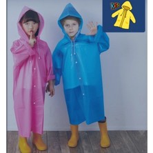 Tp Buğz Kapüşonlu Çocuk Yağmurluk