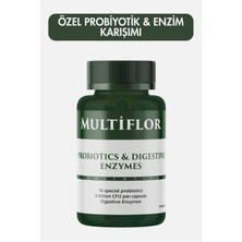 Multiflor Probiyotik ve Sindirim Enzimleri 30 Kapsül