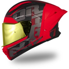 Origine Pista Mugello Mat Siyah-Kırmızı-Antrasit Kask