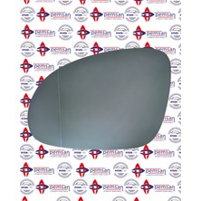 Aysan-Be Volkswagen Golf-5 Kör Nokta Çizgili Isıtmalı Üniteli Ayna Camı Sol Taraf