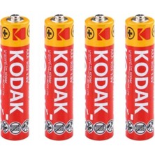 MiraLive Kodak Kaahz-S4 Super Heavy Duty Çinko Karbon Aaa Ince Kalem Pil / Pakette 60 Adet