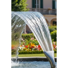 WATERSHUT Süs Havuzu Fıskiyesi Yelpaze Nozul - Paslanmaz Çelik Malzeme