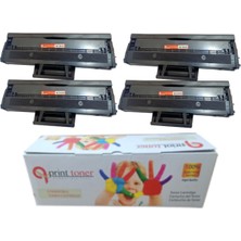 QPrint Samsung Çipli MLT-D111S 4'lü Ekonomik Paket Garantili Uyumlu Toner Xpress M2020-2070FW Muadil Toner