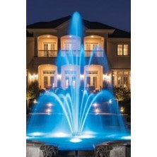 WATERSHUT 1'' Volkan Nozul Süs Havuzu Fıskiyesi 3 Kademe - Paslanmaz Çelik Malzeme