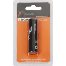 MiraLive Orjinal 3.7 V 1200 Mah Şarj Edilebilir 18650 Turbo Model Li-Ion Şarjlı Pil