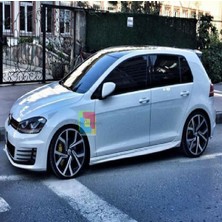 Vw Golf 7 2013- Mk7 Boyasız Plastik Aero Yan Marşpiyel