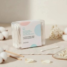 Miniso Kağıt Çubuklu Premium Doğal Pamuklu Kulak Çubuğu