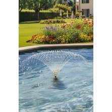 WATERSHUT 16'lı Süs Havuzu Yelpaze Fıskiye - Paslanmaz Çelik Malzeme