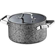 Brioni Stone-Age 18 cm Çizilmez Yanmaz Yapışmaz Indüksiyonlu Derin Tencere