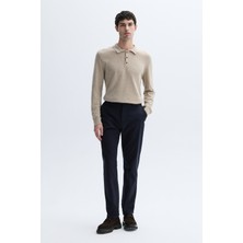 Mudo Liyosel Karışımlı Slım Straıght Chıno Pantolon