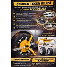 Suga Römork ve Karavan Teker Kilidi , Güvenlik Kilidi