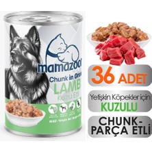 Mamazoone Kuzu Etli Yetişkin Köpek Maması 36 Adet