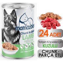 Mamazoone Kuzu Etli Yetişkin Köpek Maması 24 Adet