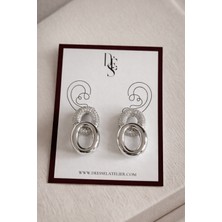 Deesse Latelier SILVER TAŞLI DOUBLE RING KÜPE
