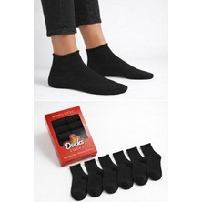 Ducks Socks Kadın 6'lı Pamuklu Kutulu Lastiksiz Dikişsiz Iz Bırakmaz Kısa Konç Sıkmayan Çorap