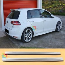 Vw Golf 7 2014-2015-2016 Mk7 Boyasız Plastik Aero Yan Marşpiyel