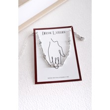 Deesse Latelier SILVER CLARA TAŞLI BİLEKLİK