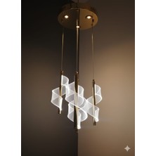 Sebez Mühendislik 4+1 5 Li  Sarkıt LED Avize