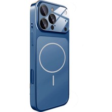 iPhone 13 Pro Max Uyumlu 17 Pro Max Görünümlü Çevirici Kamera Koruma Magsafe Şarj Telefon Kılıfı