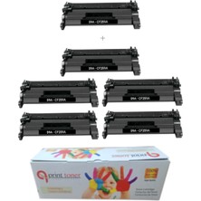 QPrint Hp Çipli 59A CF259A 5 + 1 Ekonomik Paket Garantili Uyumlu Toner Laserjet M304 M404 M428 Muadil Toner