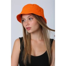 Remsa Mayo Pamuk Bucket Şapka RŞ-110 Turuncu
