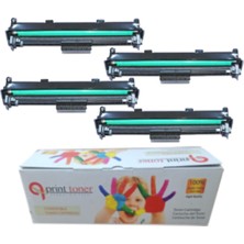 QPrint Hp 19A CF219A 4'lü Ekonomik Paket Garantili Uyumlu Drum Ünitesi M130FW M130FN M130A M102W M102A