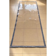 Branda Noktası Profesyonel Her Ölçüde Şeffaf Branda Pvc 0.8 mm Kuşgözü Kapsüllü - Kolay Montaj