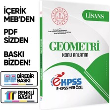 Karakutu Yayınları 2026 EKPSS Lisans GEOMETRİ MEB Özel Konu Anlatımı Kitabı (A4 Boyutlu)BASKI ÜCRETİ