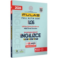 Karakutu Yayınları 2026 8.Sınıf Full LGS Altın Seri (FULAS) İNGİLİZCE MEB Çıkmış Soru Bankası Modüler Seti Çözümlü