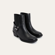 Mudo Tokalı Hakiki Deri Bot