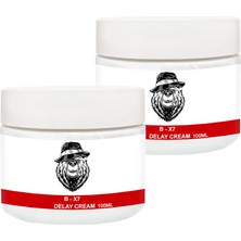 B-X7 2 Adet Geci.ktirici Krem Dela.y Cream 100 ml X7KAT Erkek Kremi