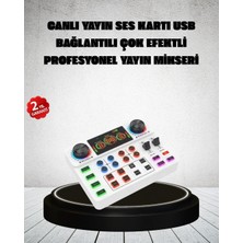 Tp Buğz Canlı Yayın ve Karaoke Için Profesyonel Ses Kartı Bluetooth Destekli