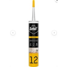 Selsil Ayna Slikon Antrasit 280GR