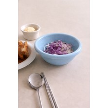 Beige & Stone Seramik Donut Bowl Kase Mavi