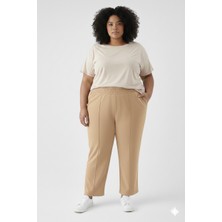 Cng Moda Büyük Beden Modal Kumaş Jogger Pantolon