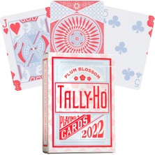 Plum Blossom 2022 Tally-Ho Oyun Kartı