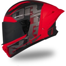 Origine Pista Mugello Mat Siyah-Kırmızı-Antrasit Kask