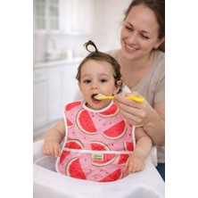 Lulunun Renkleri Kısa Kollu Bebek Mama Önlüğü / Su Geçirmez/ Leke Tutmaz/ Ayarlanabilir