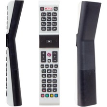 RCA49130 - – Sanyo - Jvc Netflix Tuşlu Beyaz Yazısız LCD LED Tv Kumanda